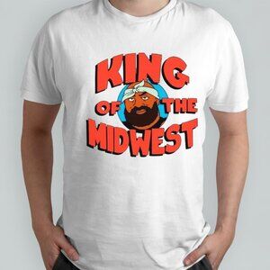 King Of The Midwest Isaiah Broner Meme Sports Fan Gift Graphic T-Shirt 90